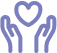icon of hands around heart
